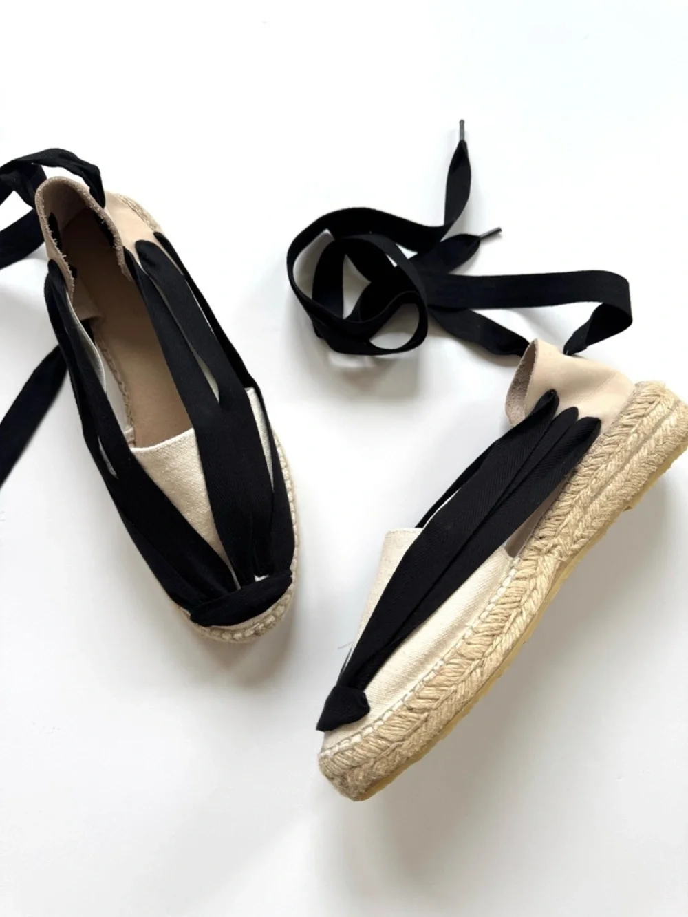 Etèria Spanish Lace Up Espadrilles New 41